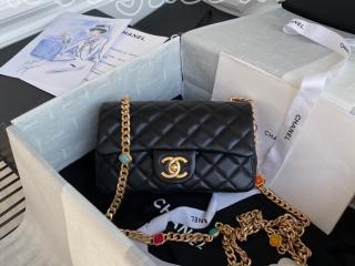 AS2380-1 シャネル バッグ コピー 21新作 CHANEL フラップ バッグ ラムスキン & レジン レディース ショルダーバッグ 4色可選択