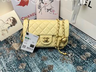 AS1787-2 シャネル バッグ スーパーコピー CHANEL 21新作 ラムスキン ミニ フラップ バッグ レディース ショルダーバッグ 10色可選択