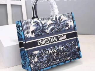 M1286ZREU_M928 ディオール バッグ スーパーコピー 21新作 Dior Book Tote Dior Palms エンブロイダリー レディース トートバッグ