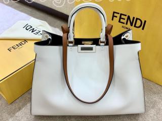 x-tote-06 フェンディ バッグ コピー FENDI ピーカブー エックストート レザー バッグ 3色可選択