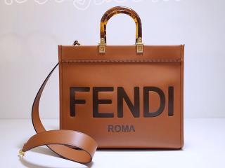 sunshine-9 フェンディ バッグ スーパーコピー FENDI サンシャイン ミディアム レザーショッパー レディース トートバッグ 4色可選択