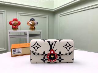 M69514 ルイヴィトン モノグラム・アンプラント 長財布 スーパーコピー 「LOUIS VUITTON」 21新作 ポルトフォイユ・サラ レディース 二つ折り財布