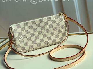 N41207 ルイヴィトン ダミエ・アズール バッグ スーパーコピー 「LOUIS VUITTON」 21新作 ポシェット・アクセソワール レディース ショルダーバッグ