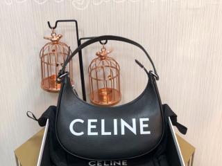 193953DEE.38SI セリーヌ バッグ スーパーコピー CELINE 21新作 AVA(アヴァ)バッグ / プリント スムースカーフスキン レディースバッグ ブラック