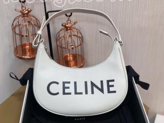 193953DEE.01BC セリーヌ バッグ コピー CELINE 21新作 AVA(アヴァ)バッグ / プリント スムースカーフスキン レディースバッグ ホワイト