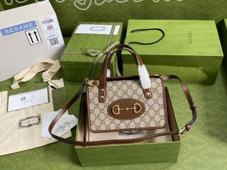 645453 92TCG 8563 グッチ バッグ スーパーコピー GUCCI 21新作 〔グッチ ホースビット 1955〕ミニ トップハンドルバッグ レディース ショルダーバッグ