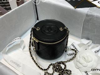 AP2193-2 シャネル バッグ コピー CHANEL 21新作 ラムスキン スモール ヴァニティー ケース レディース ショルダーバッグ 2色可選択