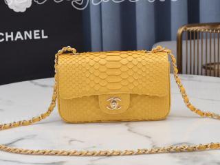 flap202 シャネル バッグ スーパーコピー CHANEL 21新作 Python skin クラシック ハンドバッグ レディース ショルダーバッグ