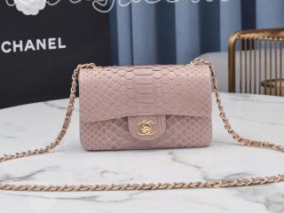 flap204 シャネル バッグ スーパーコピー CHANEL 21新作 Python skin クラシック ハンドバッグ レディース ショルダーバッグ