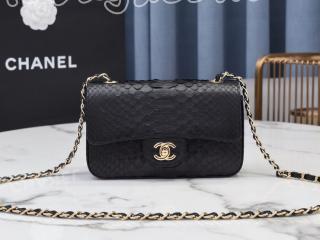 flap205 シャネル バッグ コピー CHANEL 21新作 Python skin クラシック ハンドバッグ レディース ショルダーバッグ