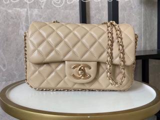 AS1740-4 シャネル バッグ スーパーコピー 21新作 CHANEL ラムスキン & コスチューム パール フラップ バッグ レディース ショルダーバッグ 5色可選択