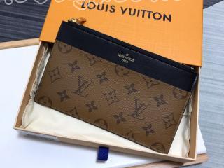 M80390 ルイヴィトン モノグラム・リバース 長財布 スーパーコピー 「LOUIS VUITTON」 21新作 スリム パース レディース ラウンドファスナー財布