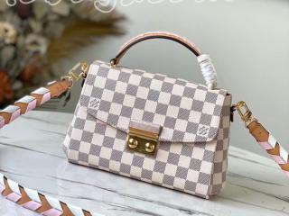 N50053 ルイヴィトン ダミエ・アズール バッグ スーパーコピー 「LOUIS VUITTON」 21新作 クロワゼット レディース ショルダーバッグ