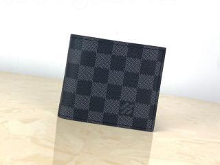 N63336 ルイヴィトン ダミエ・グラフィット 財布 スーパーコピー 「LOUIS VUITTON」 21新作 ポルトフォイユ・マルコ NM メンズ 二つ折り財布