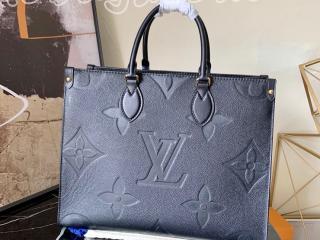 M45595 ルイヴィトン モノグラム・アンプラン バッグ コピー 「LOUIS VUITTON」 21新作オンザゴー MM レディース トートバッグ ノワール