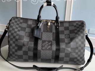 N50016 ルイヴィトン ダミエ・グラフィット バッグ スーパーコピー 「LOUIS VUITTON」 21新作 キーポル・バンドリエール 50 ボストンバッグ