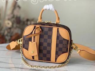 N50065 ルイヴィトン ダミエ・エベヌ バッグ スーパーコピー 「LOUIS VUITTON」 21新作 スープル BB レディース ショルダーバッグ 2色可選択