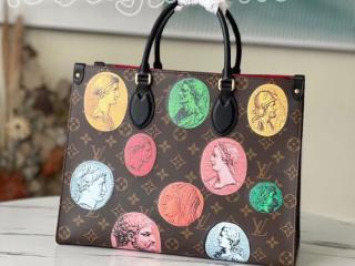 M59245 ルイヴィトン モノグラム バッグ スーパーコピー 「LOUIS VUITTON」 21新作 オンザゴー MM レディース トートバッグ