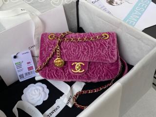 AS2620-2 シャネル バッグ スーパーコピー CHANEL 21新作 ベルベット スモール フラップ バッグ ショルダーバッグ 3色可選択