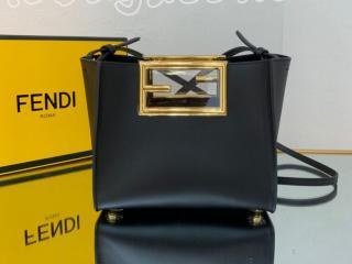 way204 フェンディ バッグ スーパーコピー 21新作 FENDI ウェイ スモール レディース ショルダーバッグ 4色可選択 ブラック