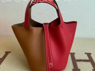 Picotin18-10 エルメス バッグ コピー HERMES ピコタンロック 18 PM ハンドバッグ ミニトートバッグ