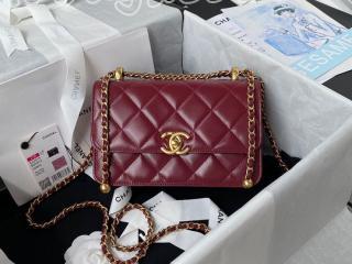 AS2615-3 シャネル バッグ コピー CHANEL 21新作 カーフスキン ミニ フラップ バッグ レディース ショルダーバッグ 5色可選択