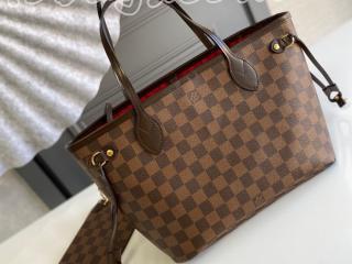 N41359 ルイヴィトン ダミエ・エベヌ バッグ コピー 「LOUIS VUITTON」 21新作 ネヴァーフル PM レディース トートバッグ