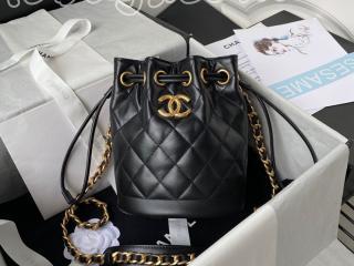 AS2716-1 シャネル バッグ スーパーコピー CHANEL 21新作 スモール バケット バッグ カーフスキン ショルダーバッグ 3色可選択