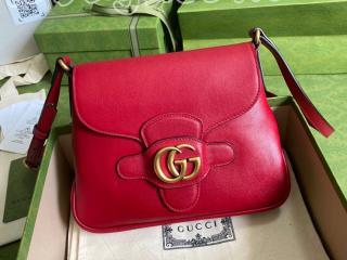 648934-3 グッチ バッグ コピー GUCCI 21新作 ダブルG付き スモール メッセンジャーバッグ レディース ショルダーバッグ 4色可選択