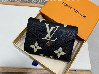 M80968 ルイヴィトン モノグラム・アンプラント 財布 コピー 「LOUIS VUITTON」 21新作 ポルトフォイユ・ヴィクトリーヌ レディース 三つ折り財布