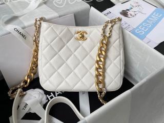 AS3111-2 シャネル バッグ スーパーコピー CHANEL 22早春新作 フラップ バッグ カーフスキン ショルダーバッグ 3色可選択