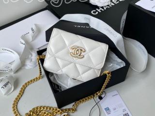 AP2638-3 シャネル 財布 コピー CHANEL 2022春夏 プレコレクション チェーン クラッチ 二つ折り財布 5色可選択