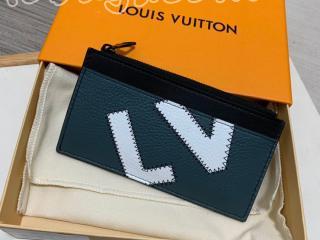 M81314 ルイヴィトン モノグラム・アンプラント 財布 コピー 「LOUIS VUITTON」 22新作 コインカード・ホルダー メンズ ラウンドファスナー財布