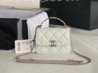 AP2758-2 シャネル バッグ コピー CHANEL 22年新作 チェーン クラッチ ラムスキン & エナメル レディース ショルダーバッグ 4色可選択