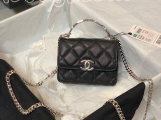 AP2758-5 シャネル バッグ スーパーコピー CHANEL 22年新作 チェーン クラッチ グレインド カーフスキン レディース ショルダーバッグ 4色可選択