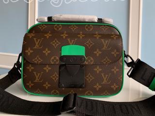 M46246 ルイヴィトン モノグラム バッグ コピー 「LOUIS VUITTON」 22新作 Sロック・メッセンジャー メンズ ショルダーバッグ