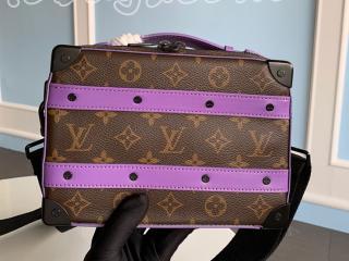 M46264 ルイヴィトン モノグラム・マカサー バッグ コピー 「LOUIS VUITTON」 22新作 ハンドル･ソフトトランク メンズ ショルダーバッグ