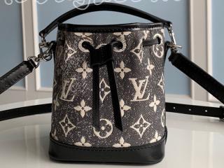 M46449 ルイヴィトン モノグラム・パターン バッグ スーパーコピー 「LOUIS VUITTON」 22新款 ナノ・ノエ レディース ショルダーバッグ