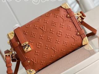 M21741 ルイヴィトン バッグ モノグラム・パターン コピー 「LOUIS VUITTON」 22新作 サイドトランク レディース ショルダーバッグ Tan