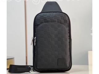 N45303 ルイヴィトン ダミエ・アンフィニ バッグ スーパーコピー 「LOUIS VUITTON」 22新作 アヴェニュー・スリングバッグ メンズ ショルダーバッグ