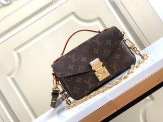 M46279 ルイヴィトン モノグラム バッグ コピー 「LOUIS VUITTON」 23新作 ポシェットメティス レディース ショルダーバッグ