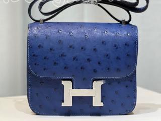 Cst18Och07 エルメス バッグ スーパーコピー Hermes コンスタンス 18 ダチョウ レディース ショルダーバッグ