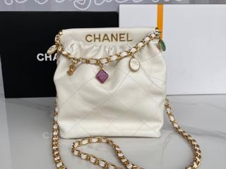 AS3793-4 シャネル バッグ コピー CHANEL 23年新作 スモール バケット バッグ ラムスキン & レジン レディース ショルダーバッグ