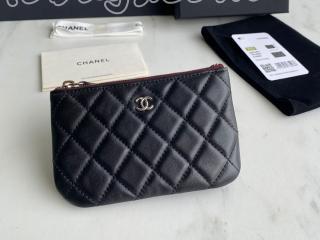 A82365 Y01480 C3906 シャネル 財布 コピー CHANEL 23年新作 クラシック ミニ ポーチ レディース 人気 財布 ブラック ゴールド/シルバー金具 可選