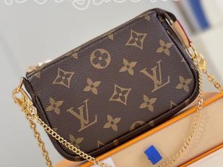 M82510 ルイヴィトン モノグラム バッグ スーパーコピー 「LOUIS VUITTON」 23新作 ミニ・ポシェット・アクセソワール レディース ショルダーバッグ