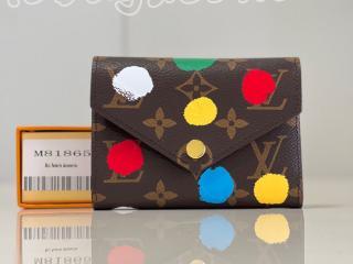 M81865 ルイヴィトン モノグラム 財布 コピー 「LOUIS VUITTON」 23新作 LV x YK ポルトフォイユ・ヴィクトリーヌ レディース 三つ折り財布