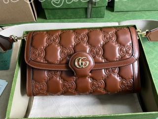 724529-4 グッチ バッグ スーパーコピー GUCCI 23年新款 GG マテラッセ スモール レディース ショルダーバッグ