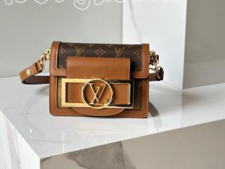 M46537 ルイヴィトン モノグラム バッグ スーパーコピー 「LOUIS VUITTON」 23新作 ドーフィーヌ ロック･XL レディース ショルダーバッグ