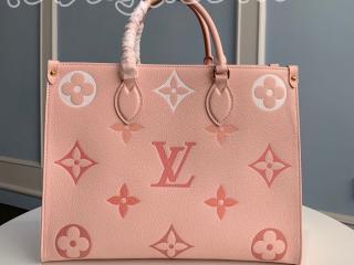 M46542 ルイヴィトン モノグラム・アンプラント バッグ コピー 「LOUIS VUITTON」 23新作 オンザゴー MM レディース トートバッグ