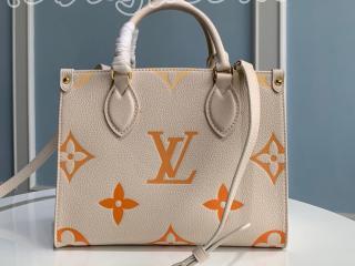 M46513 ルイヴィトン モノグラム・アンプラント バッグ スーパーコピー 「LOUIS VUITTON」 23新作 オンザゴー PM レディース トートバッグ